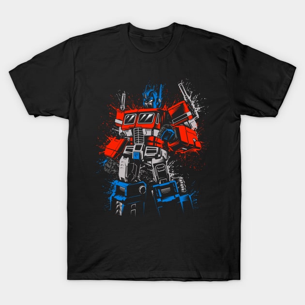 Splatter Prime T-Shirt by albertocubatas